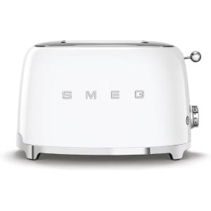 SMEG 2 Slice Toaster with 6 Presets and Defrost Function and Removable Crumb Tray (Navy)(White)