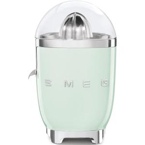 SMEG 50’s Retro Style Citrus Juicer with Drip Free Spout, Automatic Activation, and Efficient Straining, Navy(Pastel Green)