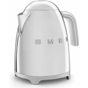 SMEG 50’s Retro Style Electric Water Kettle with Automatic Shutoff, Removable Base, and Water Indicator, KLF03PBUS, Pastel Green(Chrome)
