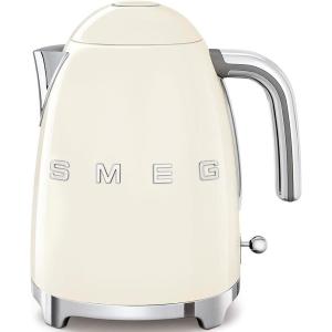SMEG 50’s Retro Style Electric Water Kettle with Automatic Shutoff, Removable Base, and Water Indicator, KLF03PBUS, Pastel Green(Cream)