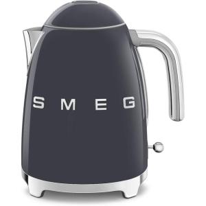 SMEG 50’s Retro Style Electric Water Kettle with Automatic Shutoff, Removable Base, and Water Indicator, KLF03PBUS, Pastel Green(Grey)