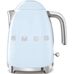 SMEG 50’s Retro Style Electric Water Kettle with Automatic Shutoff, Removable Base, and Water Indicator, KLF03PBUS, Pastel Green(Pastel Blue)