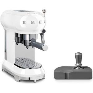 Smeg Manual Espresso and Tamper Set, White