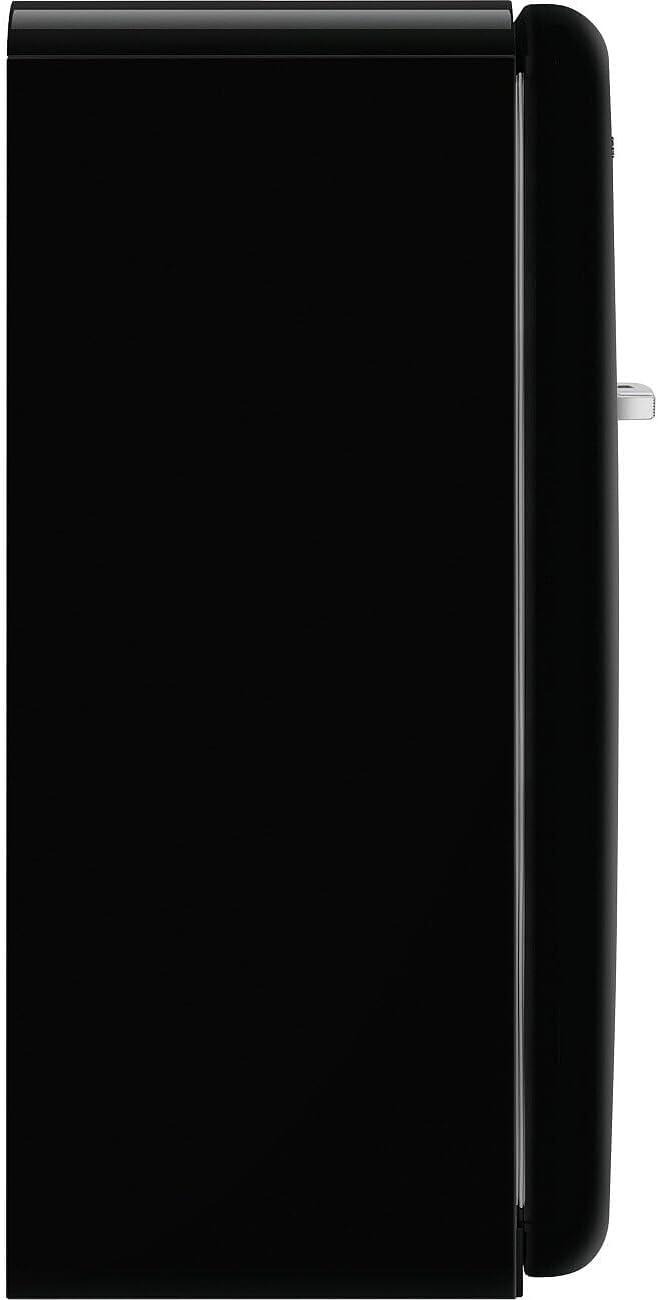 imageSMEG Retro Style FAB28 50s Style Refrigerator Right Hinge Matte Black 993 Cu Ft Made in Italy
