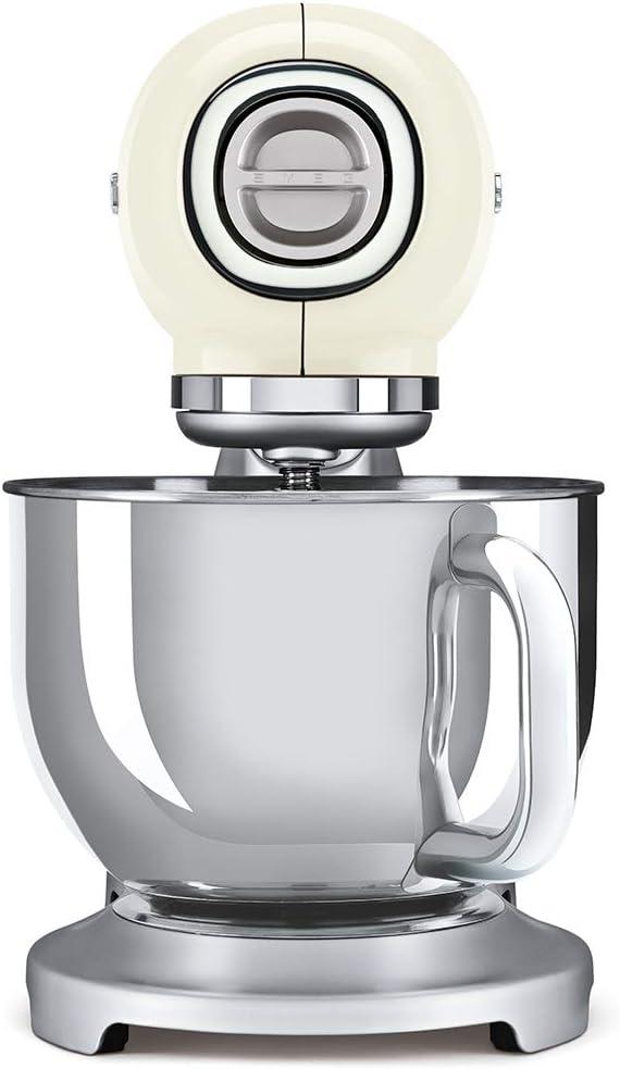 imageSMEG Stand Mixer and Pasta RollerCutter Set BlackCream