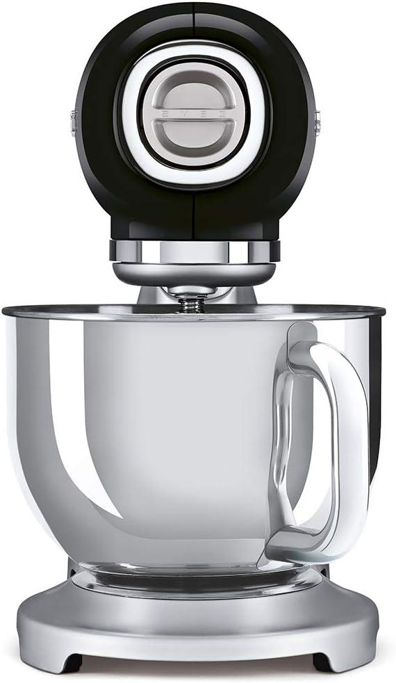 imageSMEG Stand Mixer and Pasta RollerCutter Set CreamBlack