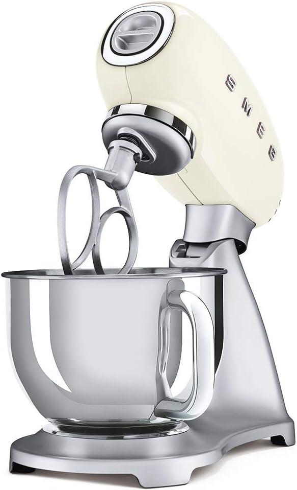 imageSMEG Stand Mixer and Pasta RollerCutter Set CreamCream
