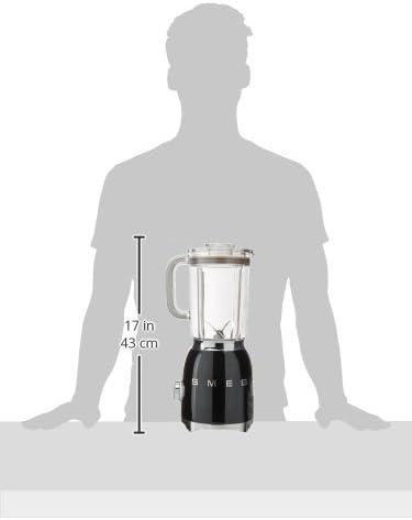 imageSmeg BLF01PGUS 50s Style Blender Pastel GreenBlack