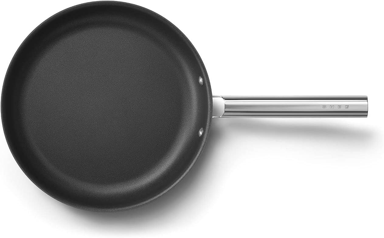 imageSmeg Cookware 12Inch Black FrypanBlack