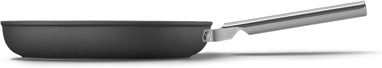 imageSmeg Cookware 12Inch Black FrypanBlack