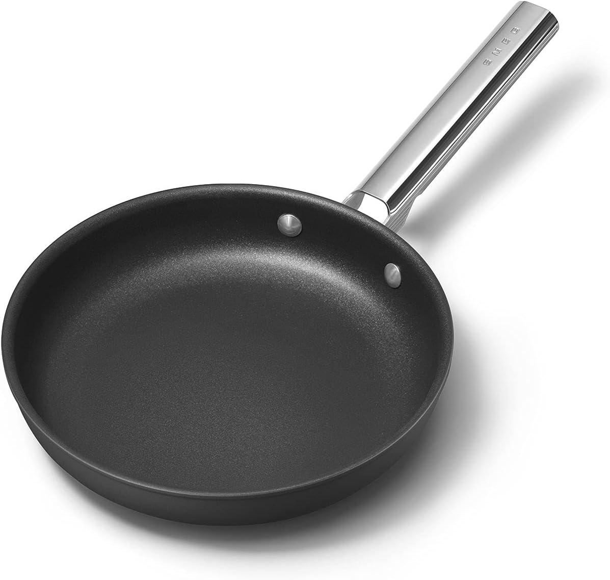 imageSmeg Cookware 12Inch Black FrypanBlack