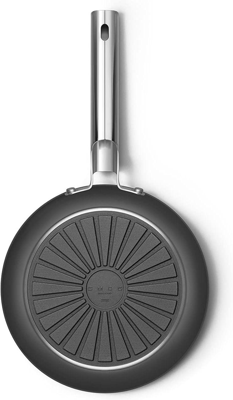 imageSmeg Cookware 12Inch Black FrypanBlack