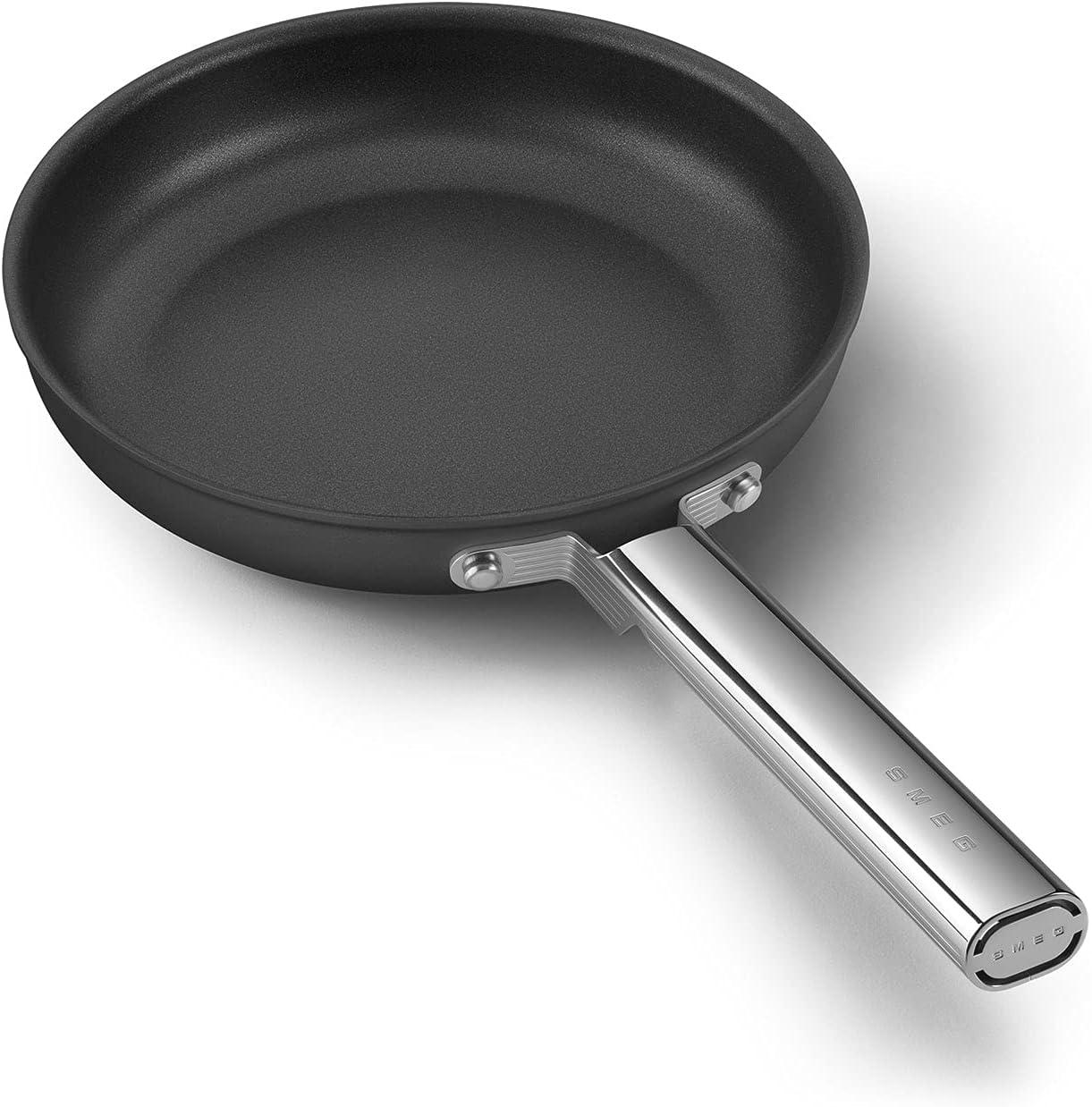 imageSmeg Cookware 12Inch Black FrypanBlack
