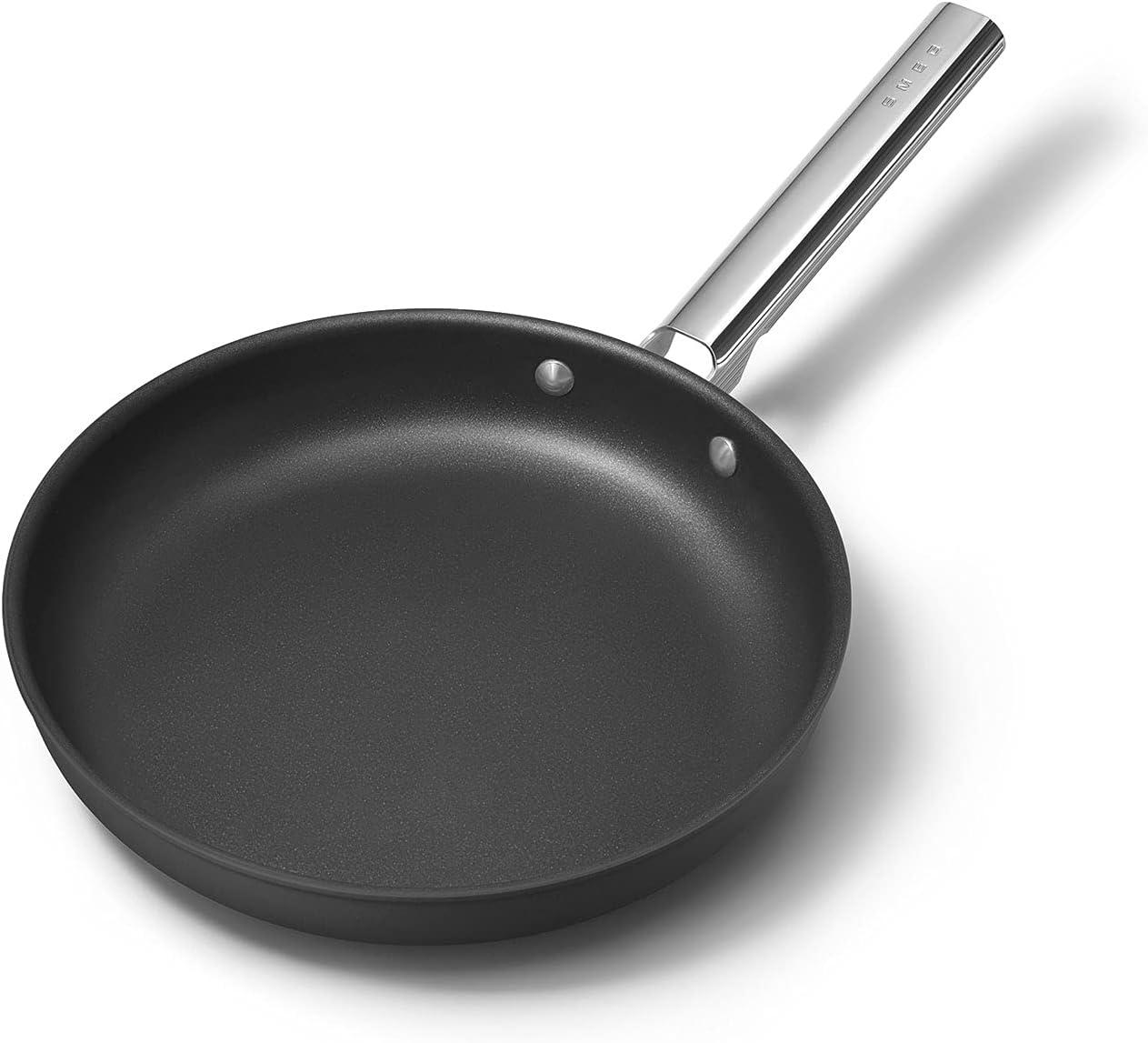 imageSmeg Cookware 12Inch Black FrypanBlack