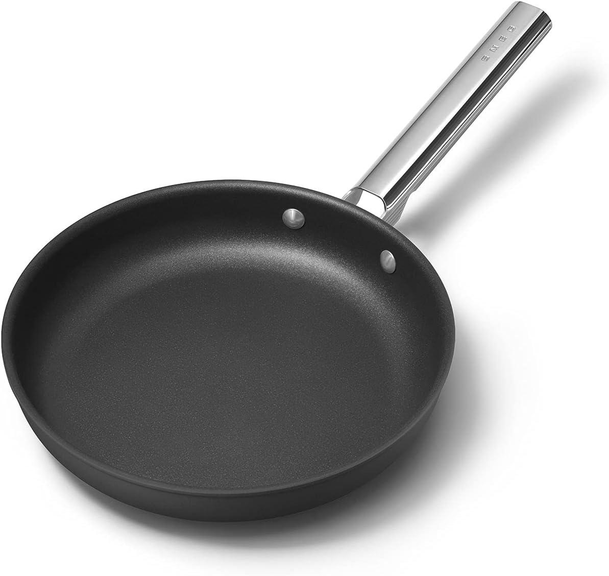 imageSmeg Cookware 12Inch Black FrypanBlack