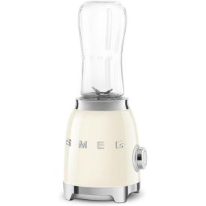 SMEG 50’s Retro Style Personal Blender with Backlit Knob and Two BPA 600 ML Free bottles PBF01PGUS Pastel Green(cream)