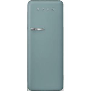 SMEG Retro Style FAB28 50s Style Refrigerator, Right Hinge, Matte Jade – 9.93 Cu. Ft. – Made in Italy