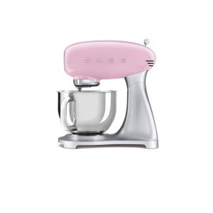 SMEG Stand Mixer and Pasta Roller/Cutter Set, Pink(Pink)
