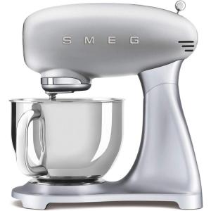 SMEG Stand Mixer and Pasta Roller/Cutter Set, Pink(Silver)