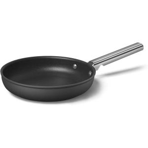 Smeg Cookware 12-Inch Black Frypan(Black)