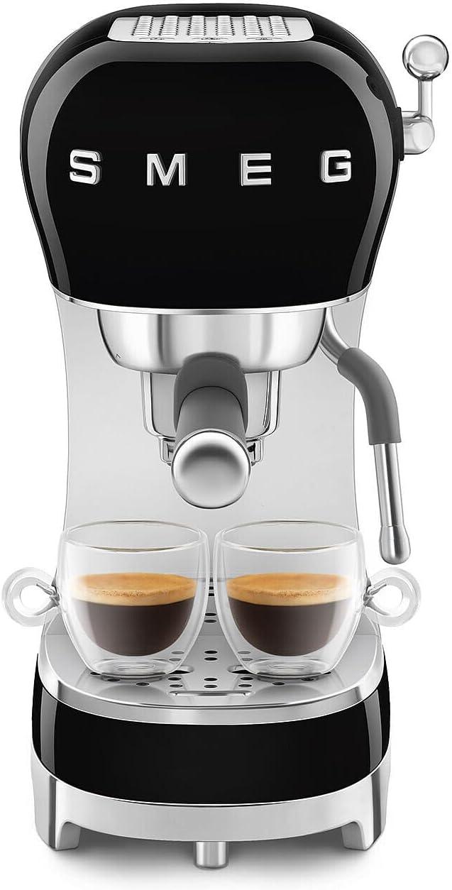 image:imageSmeg Manual Espresso and Tamper Set CreamBlack