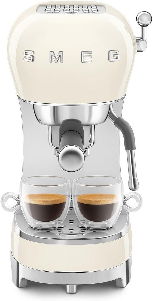 image:imageSmeg Manual Espresso and Tamper Set CreamCream