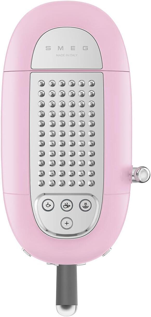 image:imageSmeg Manual Espresso and Tamper Set CreamPink