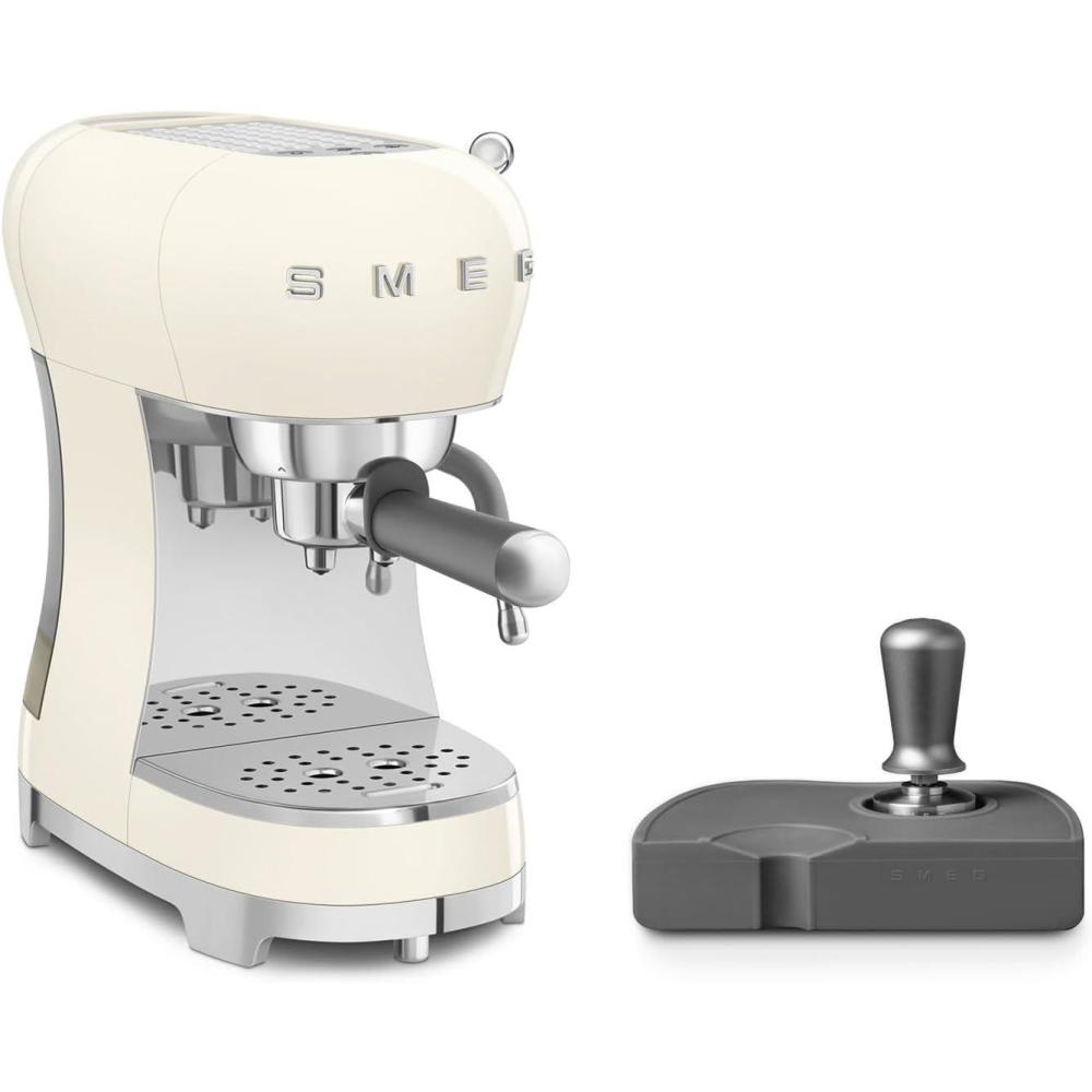 image:imageSmeg Manual Espresso and Tamper Set CreamCream