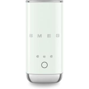 SMEG MFF02 Retro Style Mini Electric Milk Frother – Automatic Hot and Cold Foam Maker for Cappuccino, Latte & Specialty Coffee, 500W One-Button Operation, Compact Design Coffee Accessory-Pastel Blue(Pastel Green)