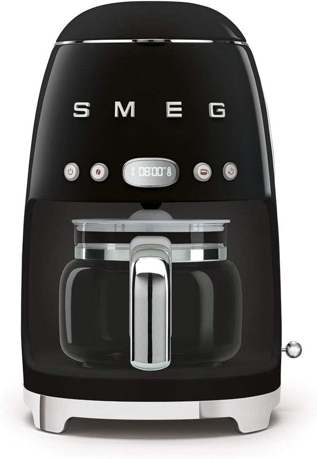 image:imageSmeg DCF02 10Cup Drip Coffee Maker amp TSF01 2Slice Toaster Set Programmable Coffee Machine with Auto Start Retro Style Toaster with Browning Control Breakfast Bundle Navy BlueBlack