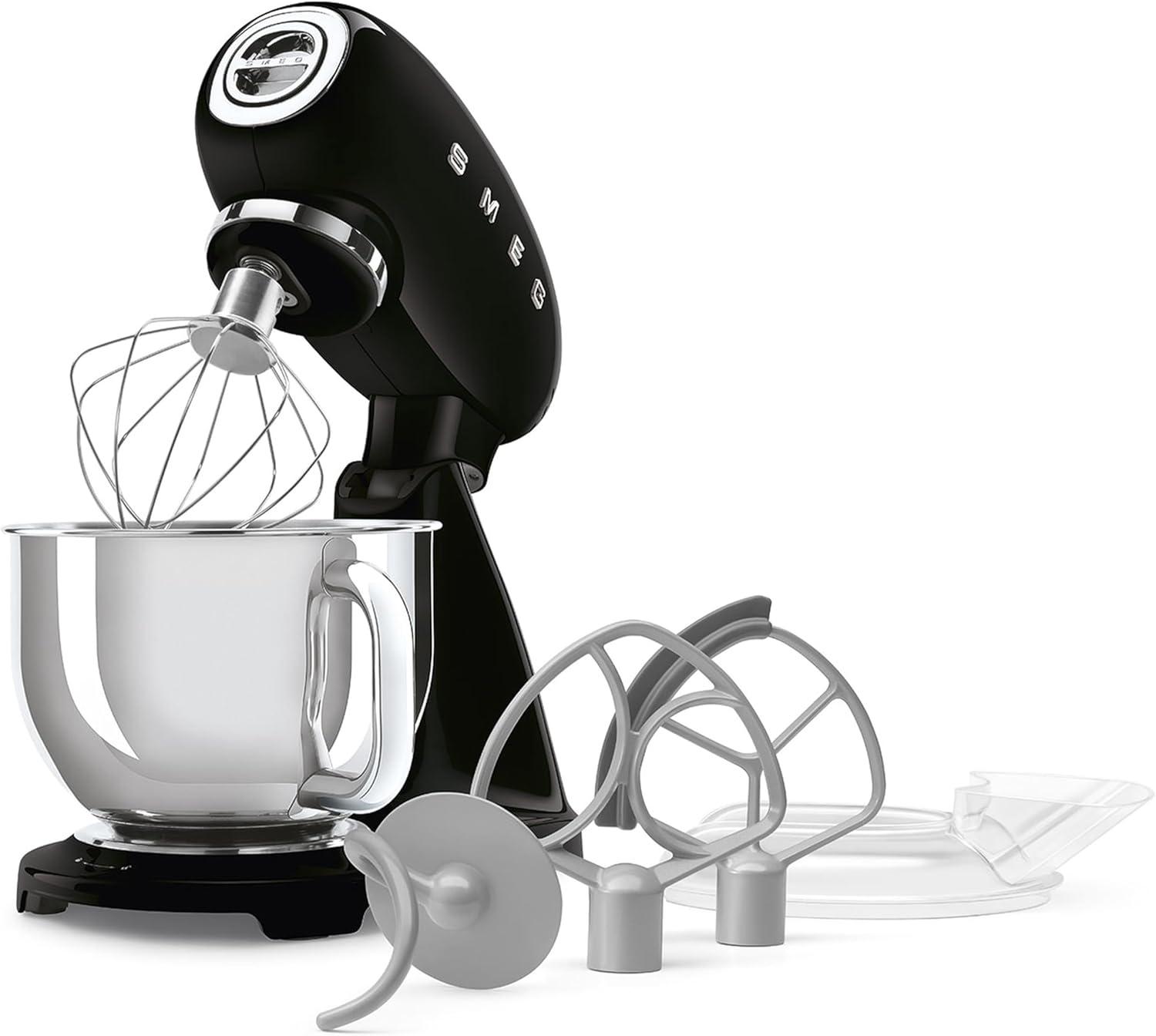 image:imageIconic 1950s Retro Design Durable diecast aluminum construction with glossy finish brings timeless Italian style to modern kitchensBLK