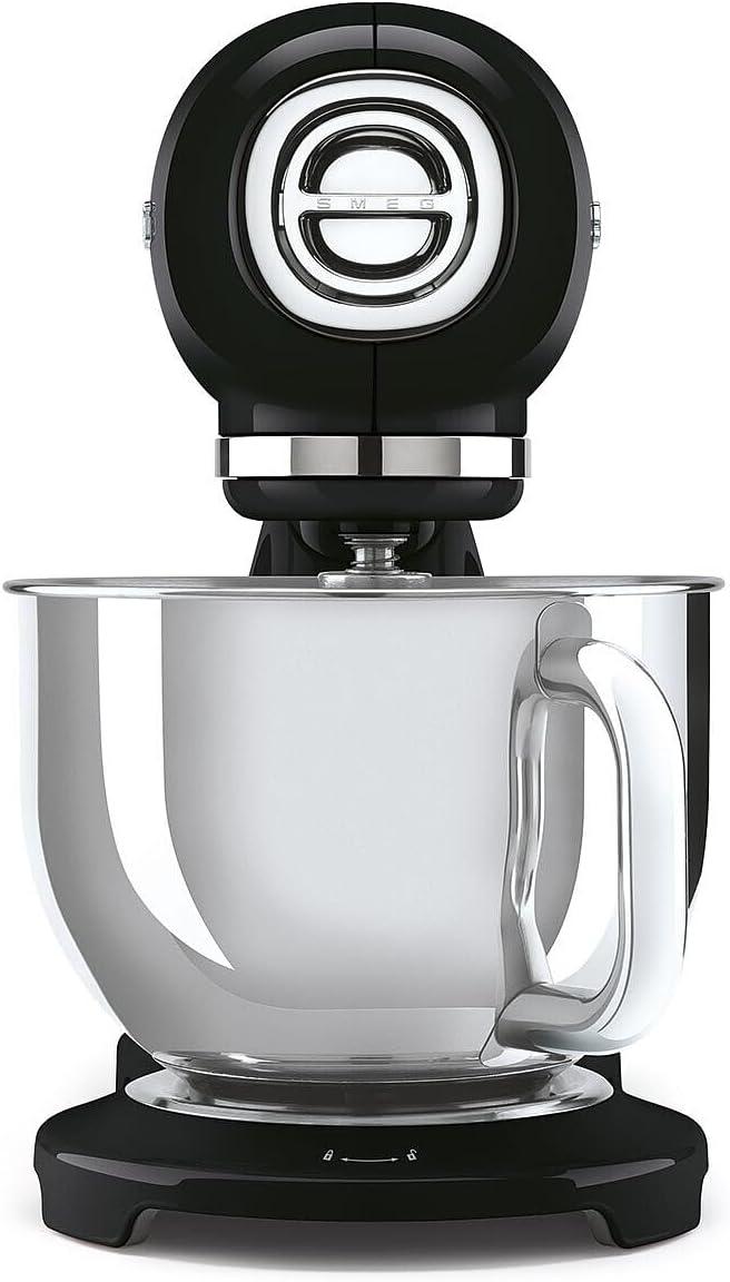 image:imageIconic 1950s Retro Design Durable diecast aluminum construction with glossy finish brings timeless Italian style to modern kitchensBLK