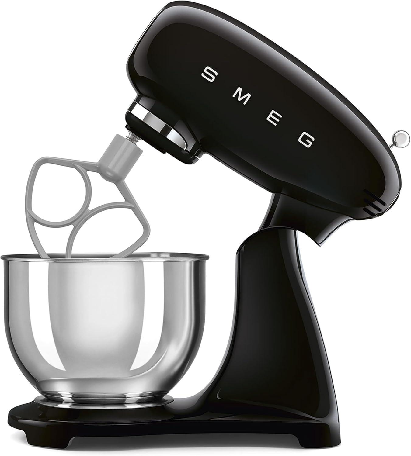 image:imageIconic 1950s Retro Design Durable diecast aluminum construction with glossy finish brings timeless Italian style to modern kitchensBLK