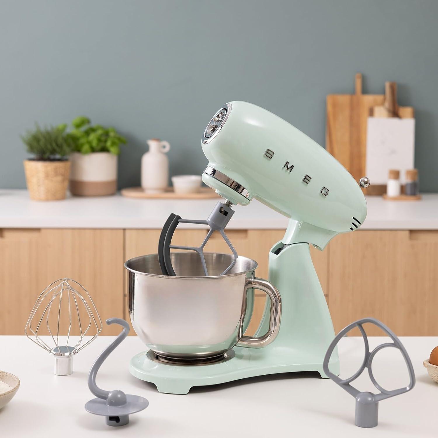 image:imageIconic 1950s Retro Design Durable diecast aluminum construction with glossy finish brings timeless Italian style to modern kitchensLight Green