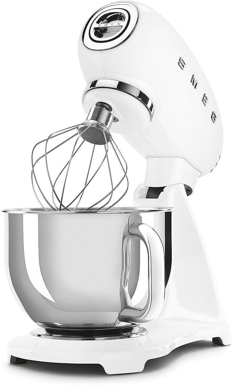 image:imageIconic 1950s Retro Design Durable diecast aluminum construction with glossy finish brings timeless Italian style to modern kitchensWhite