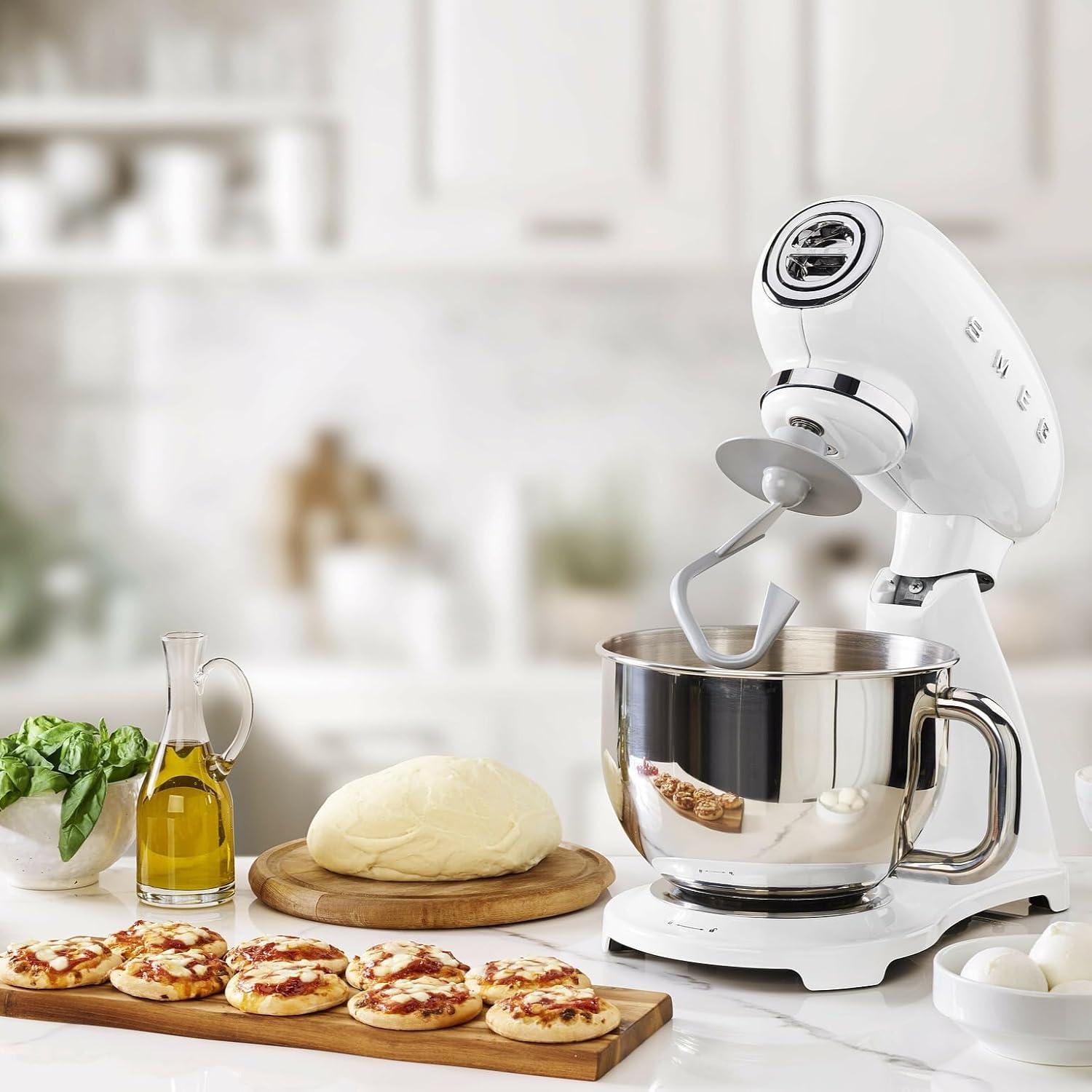 image:imageIconic 1950s Retro Design Durable diecast aluminum construction with glossy finish brings timeless Italian style to modern kitchensWhite