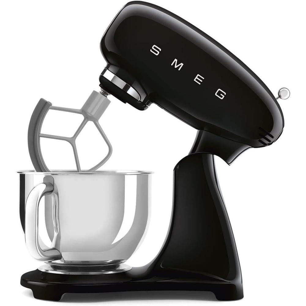 image:imageIconic 1950s Retro Design Durable diecast aluminum construction with glossy finish brings timeless Italian style to modern kitchensBLK