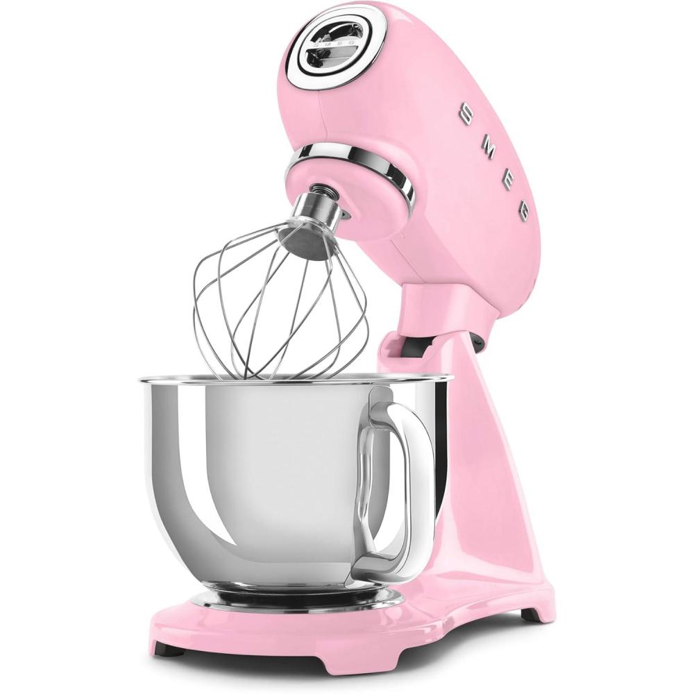 image:imageIconic 1950s Retro Design Durable diecast aluminum construction with glossy finish brings timeless Italian style to modern kitchensPink