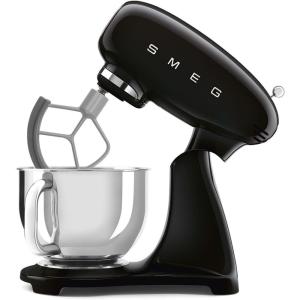 Iconic 1950s Retro Design Durable die-cast aluminum construction with glossy finish brings timeless Italian style to modern kitchens.(BLK)