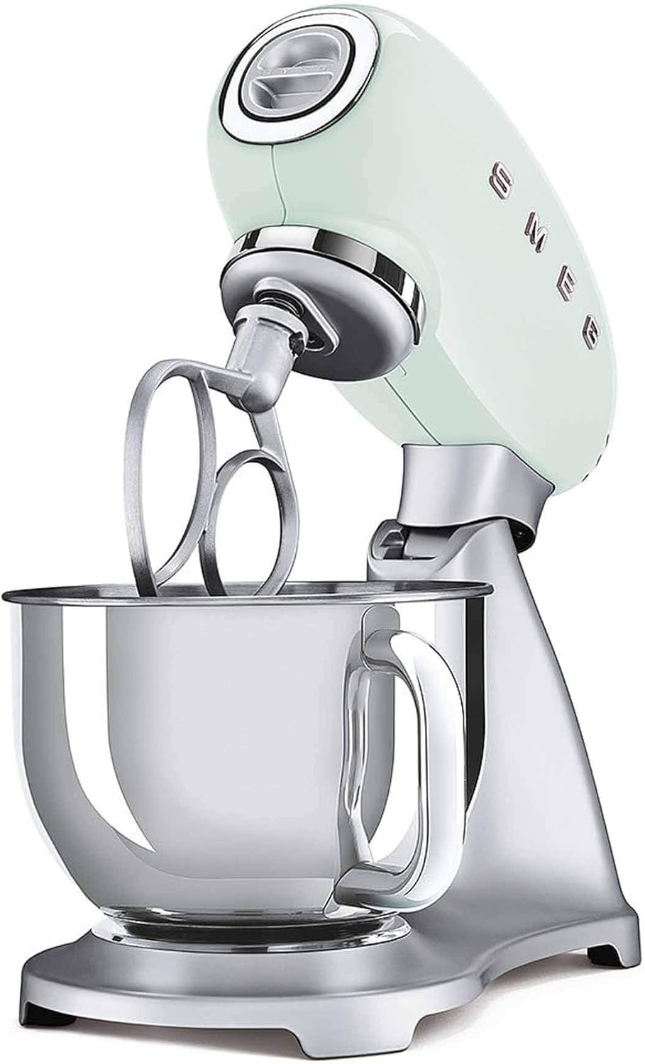 image:imageSmeg 50s Retro Stand Mixer WhitePastel Green